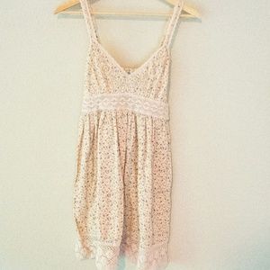 O'Neil Floral Linen Dress